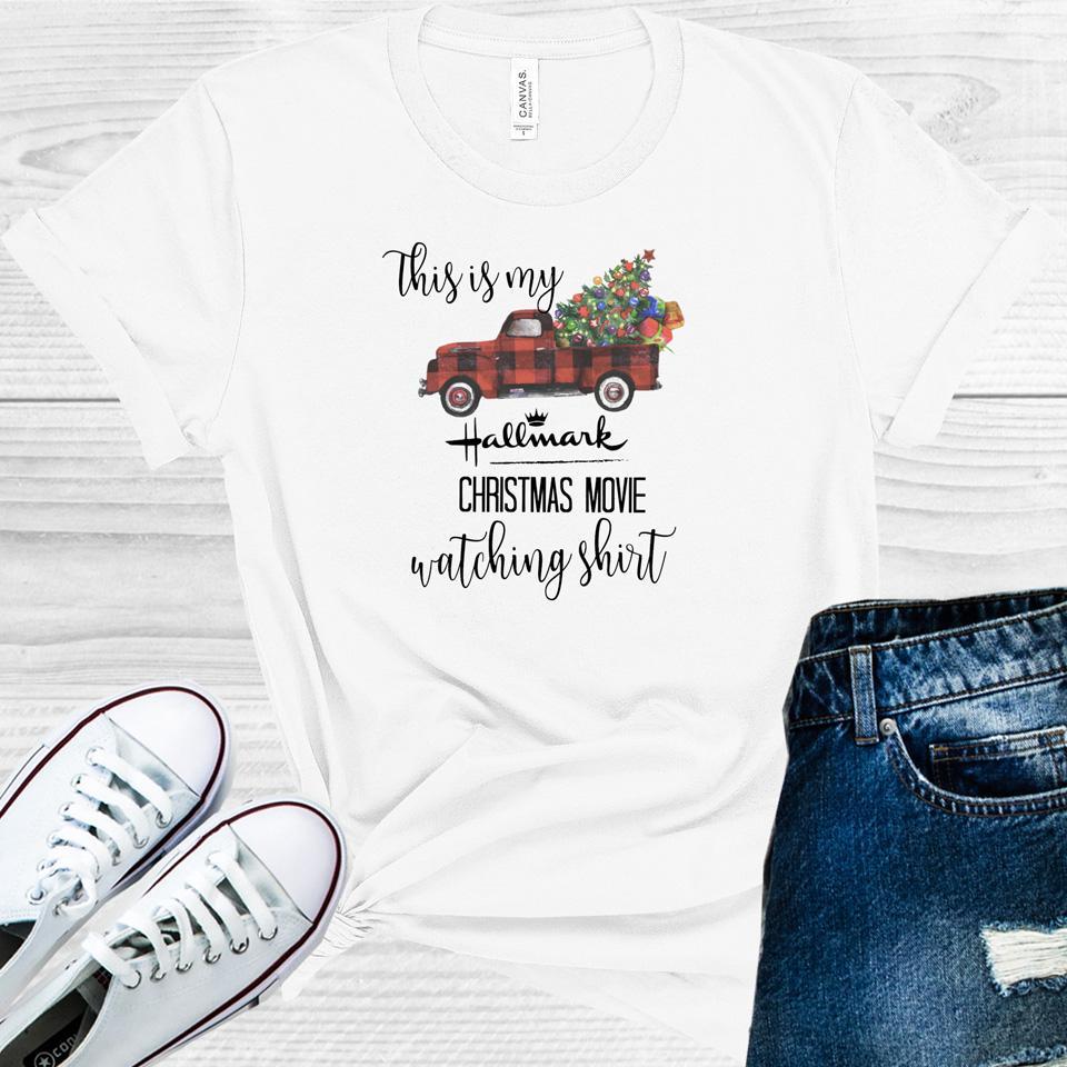 This is My Christmas Movie Watching Shirt Graphic Tee product image 1