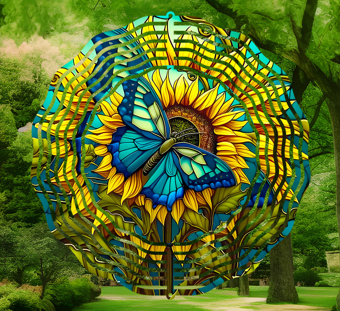 Butterfly Wind Spinner
