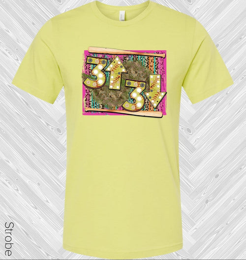 3 Up 3 Down Graphic Tee product image 1