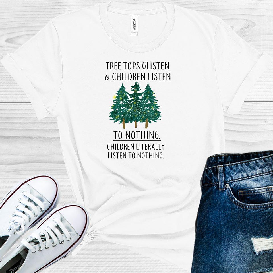 Children Literally Listen to Nothing Graphic Tee product image 1