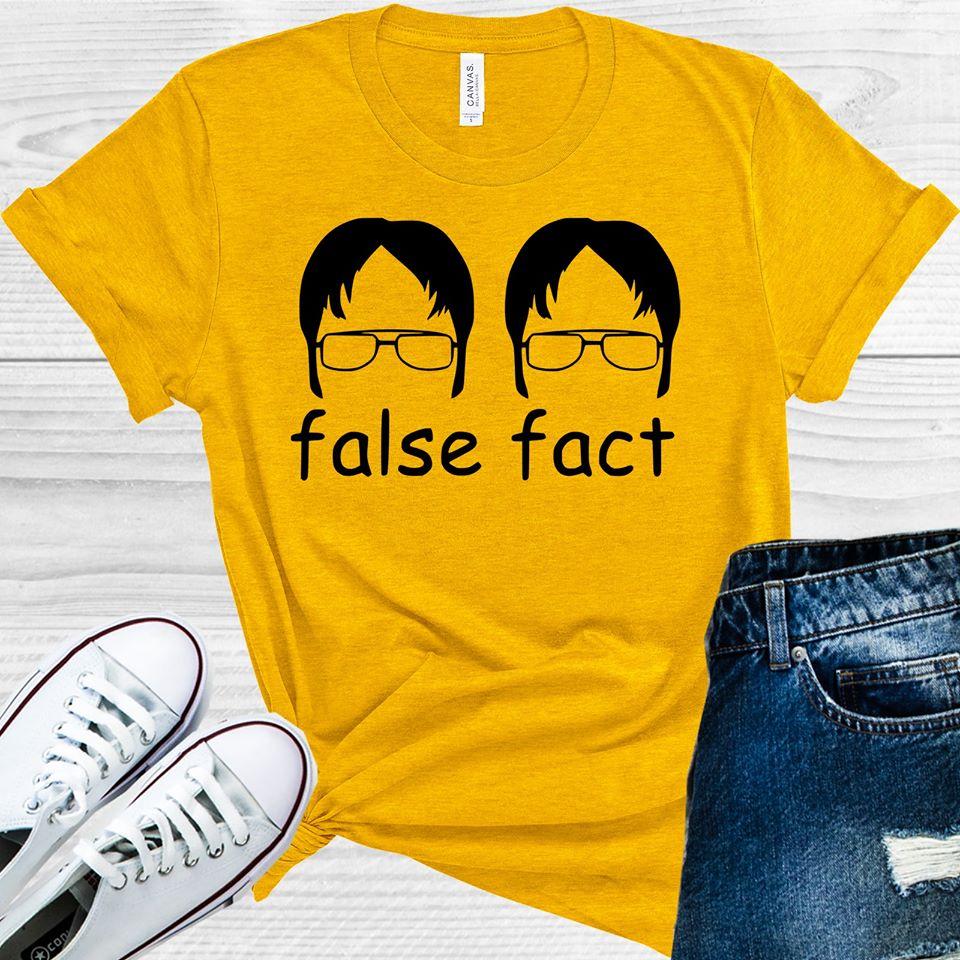 False Fact Graphic Tee product image 1
