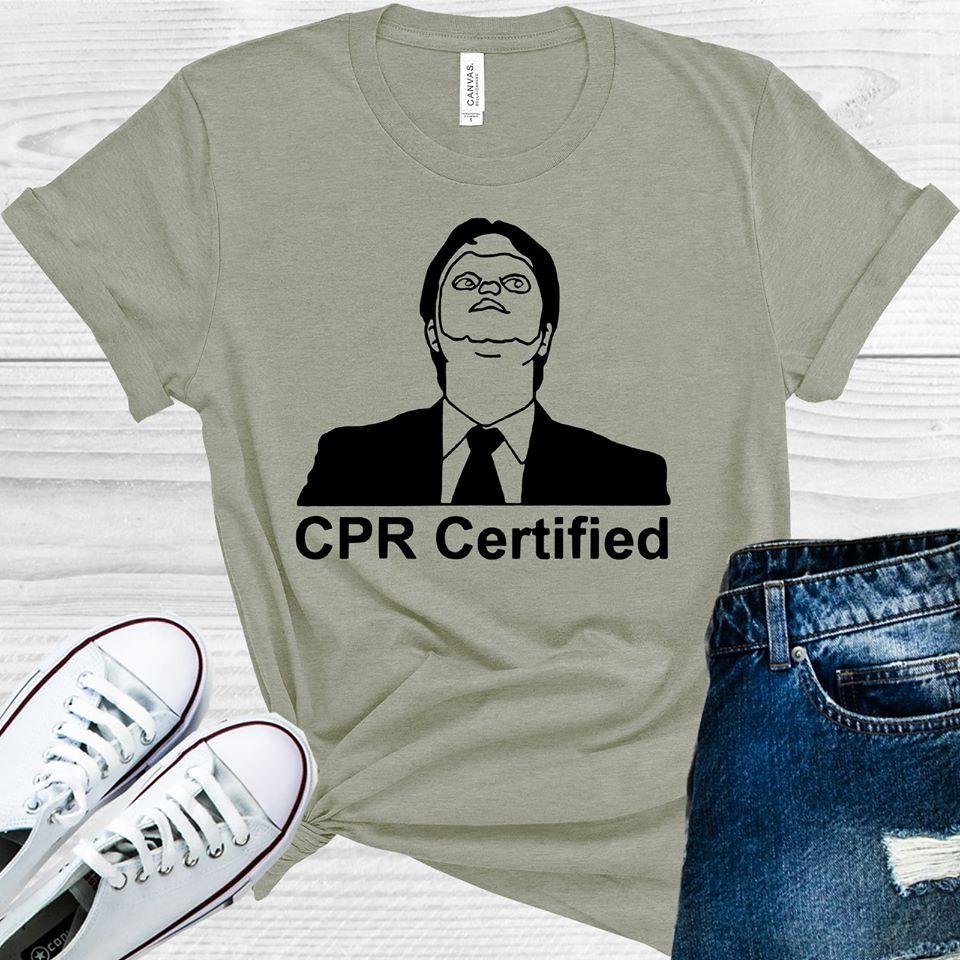 CPR Certified Graphic Tee product image 1