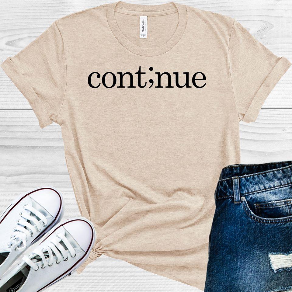 Cont;nue Graphic Tee product image 1