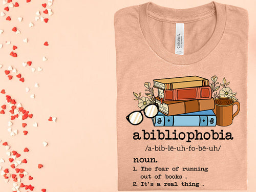 Abibliophobia Graphic Tee product image 1