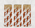 Basketball Lightning Bolts 20 oz Skinny Tumbler