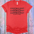 Christmas Spirit Activate Graphic Tee product image 1