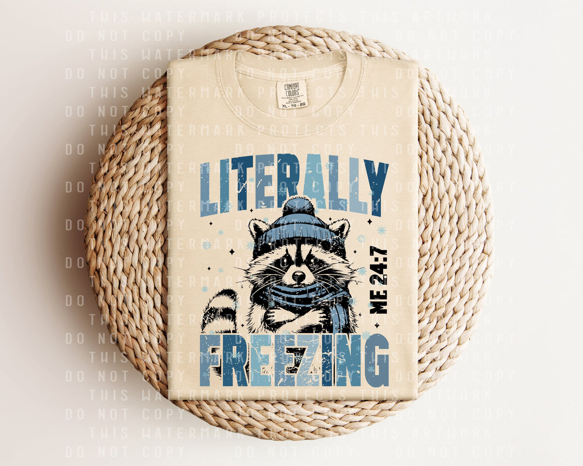 Literally Freezing Graphic Tee product image 1