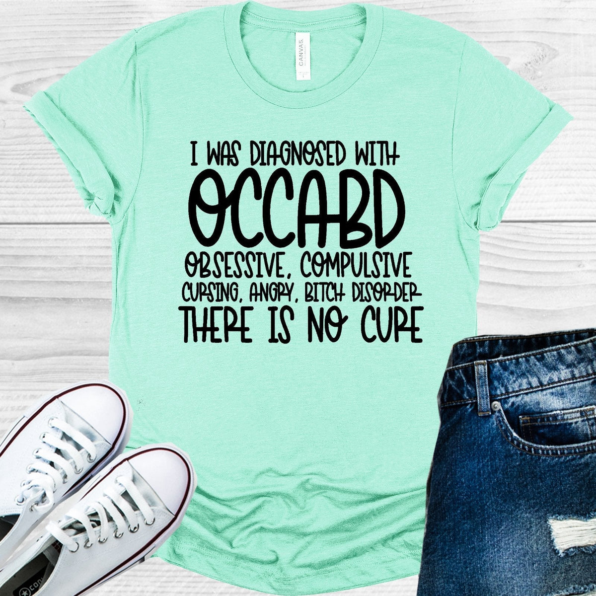 I Was Diagnosed with OCCABD Graphic Tee product image 1
