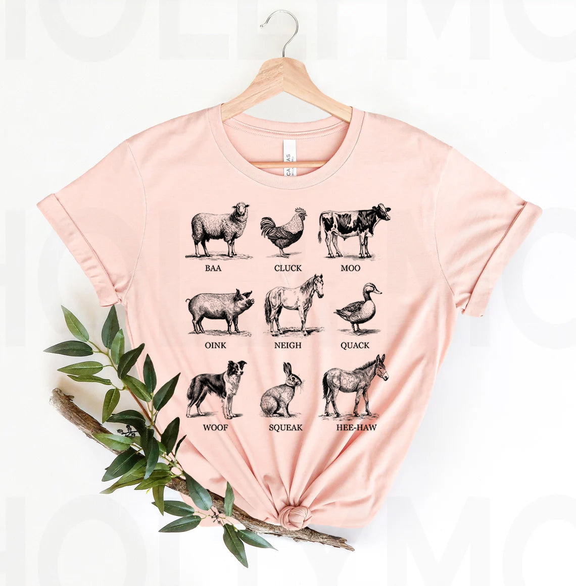 Animal Sounds Graphic Tee product image 1