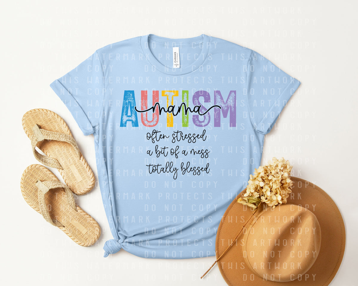 Autism Mama Graphic Tee product image 1