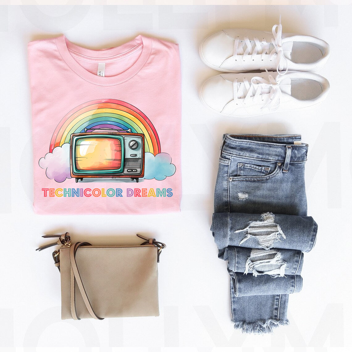 Technicolor Dreams Graphic Tee product image 1