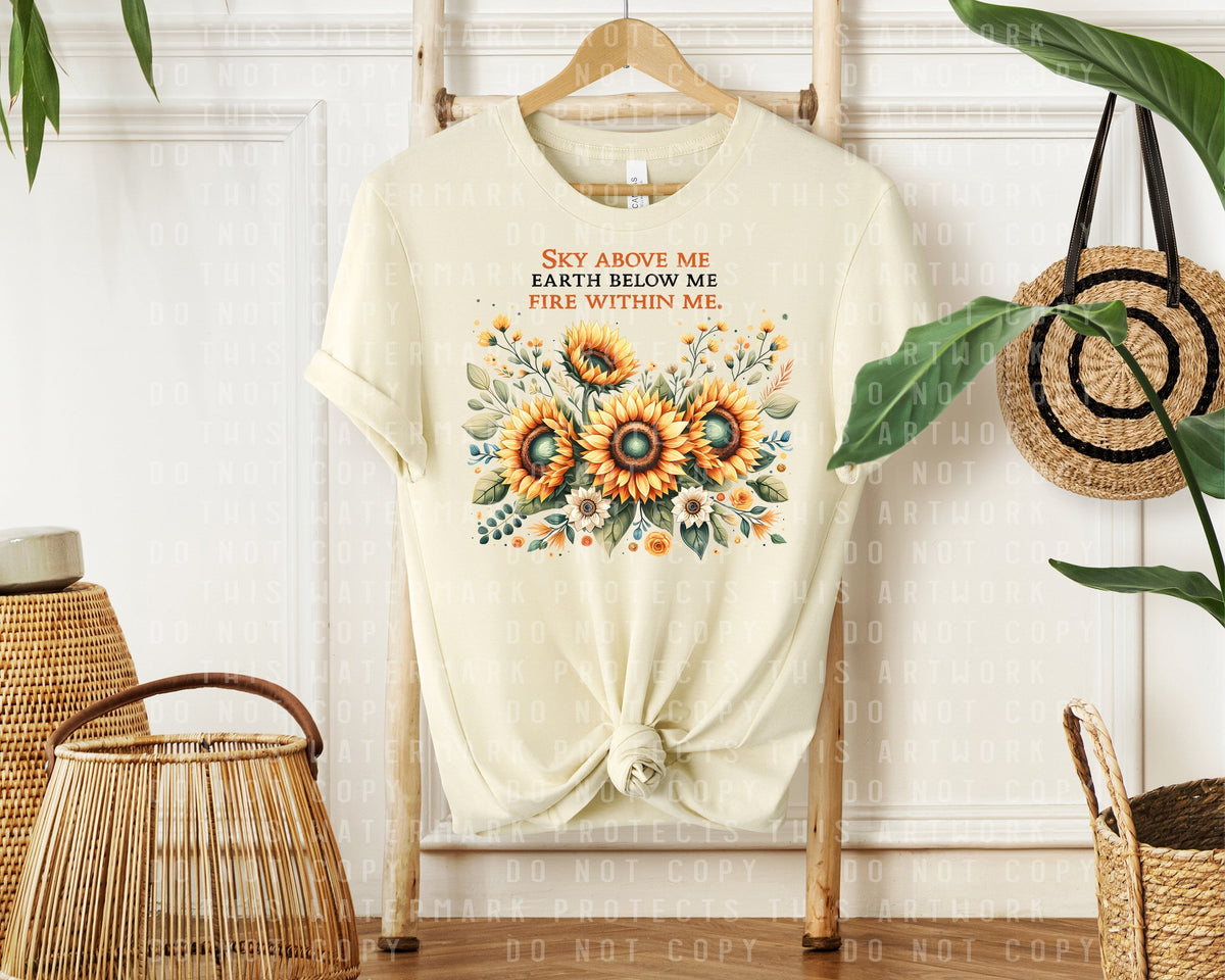 Fire Within Me Graphic Tee product image 1