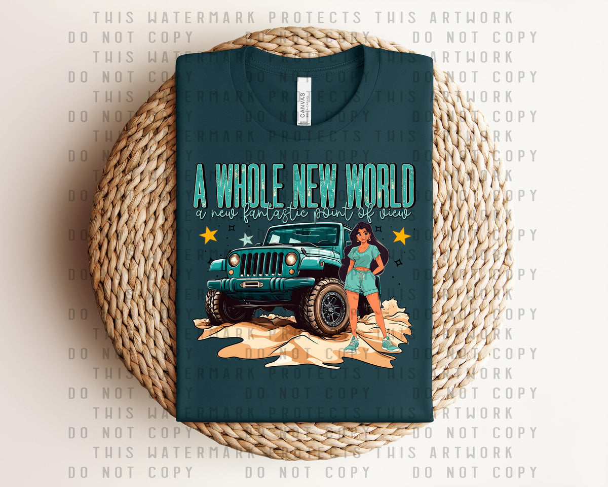 A Whole New World Graphic Tee product image 1