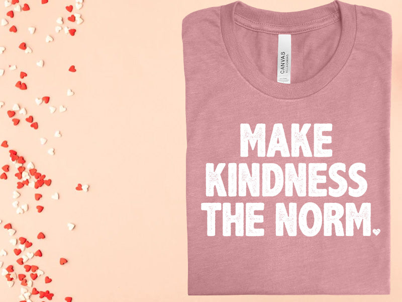 Make Kindness the Norm Graphic Tee product image 1