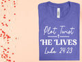 Plot Twist He Lives Graphic Tee product image 1