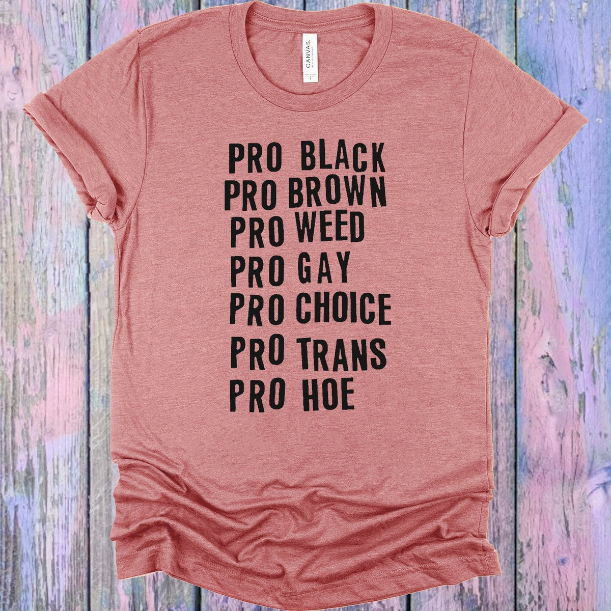 Pro Black Brown Graphic Tee product image 1