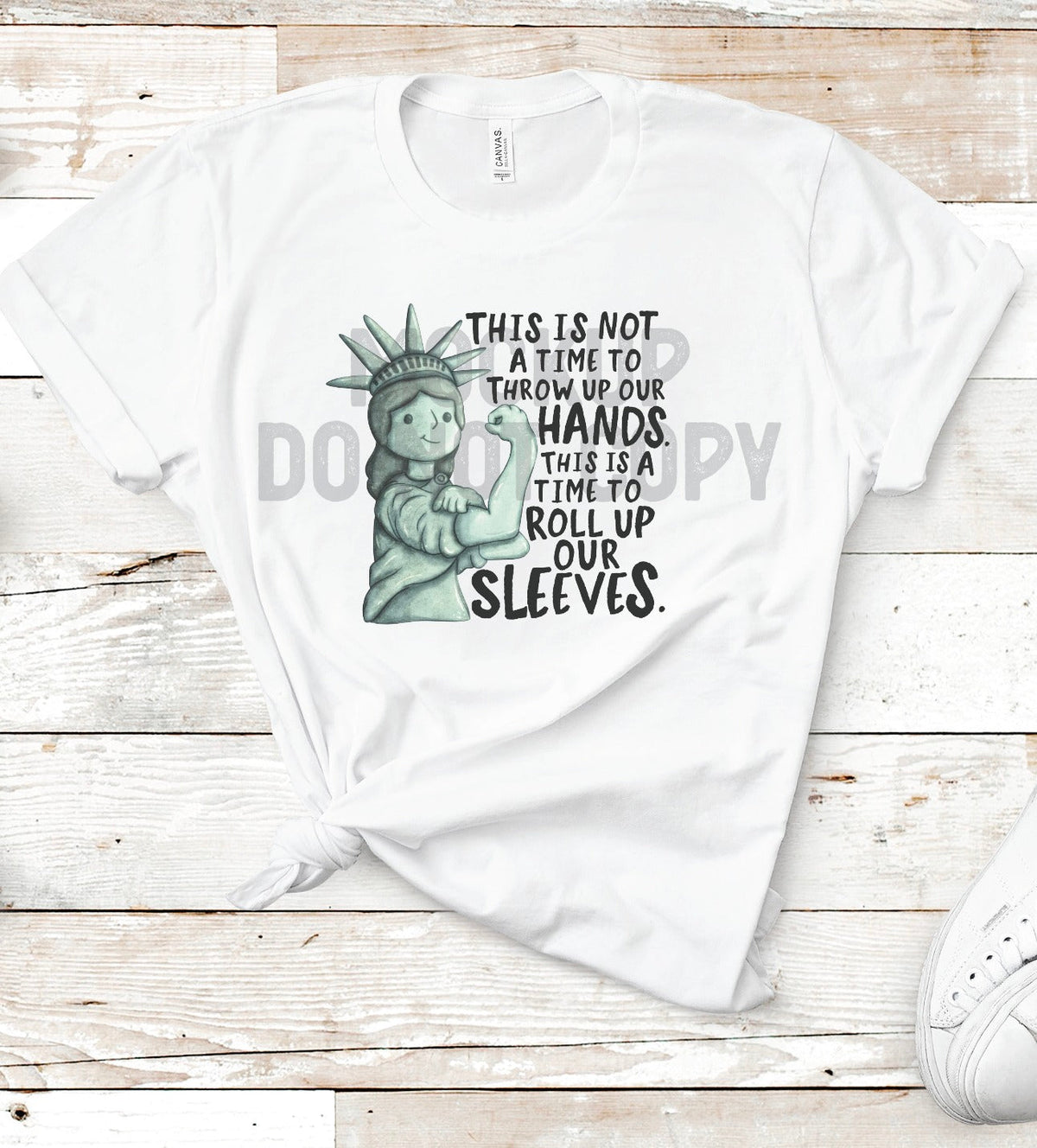 This is Not a Time to Throw Up our Hands Graphic Tee product image 1
