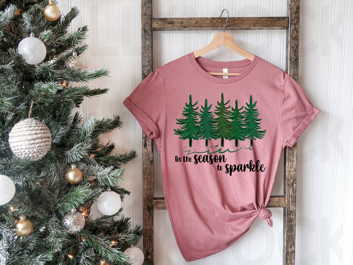 Tis the Season to Sparkle Graphic Tee product image 1