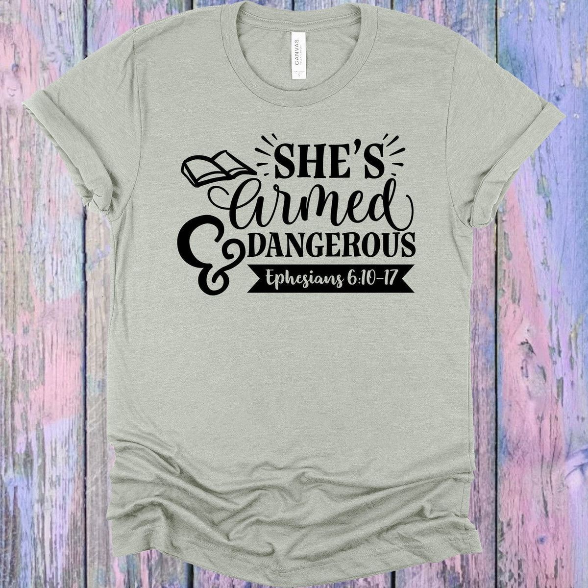 She's Armed and Dangerous Graphic Tee product image 1