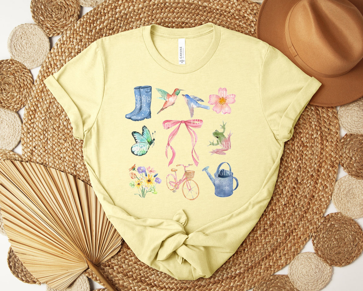 Spring Coquette Graphic Tee product image 1