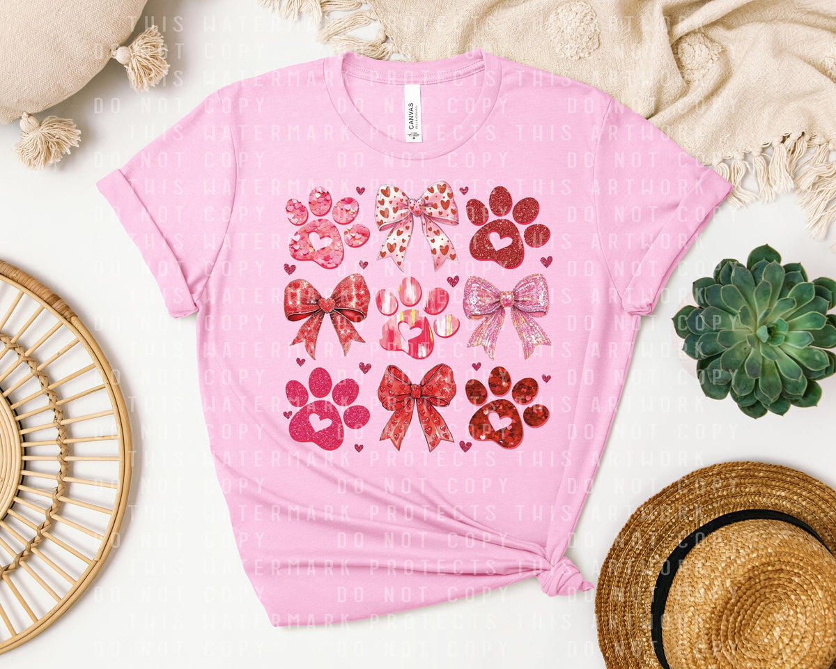 Coquette Paws Graphic Tee product image 1
