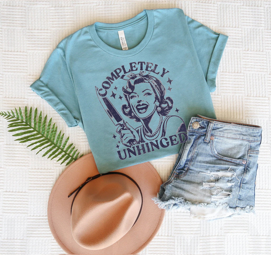 Completely Unhinged Graphic Tee product image 1