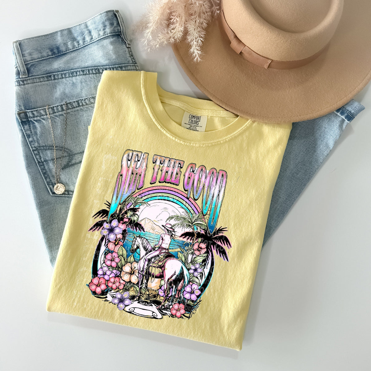 Sea the Good Graphic Tee product image 1