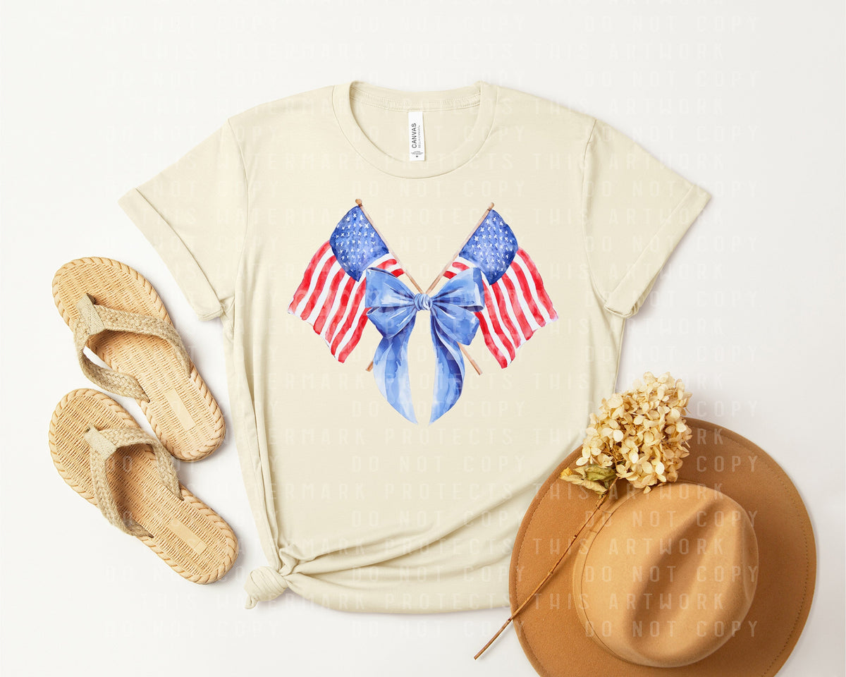 Coquette Flags Graphic Tee product image 1