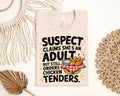 Suspect Claims She's an Adult Graphic Tee product image 1