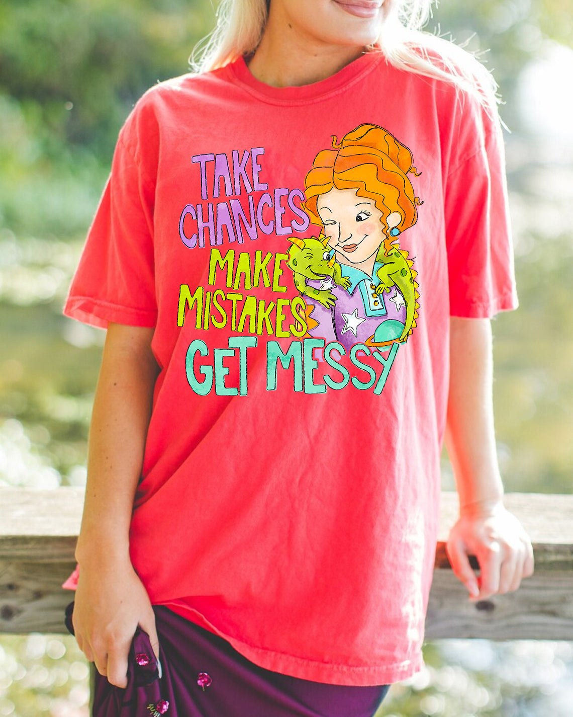 Take Chances Make Mistakes Get Messy Graphic Tee product image 1
