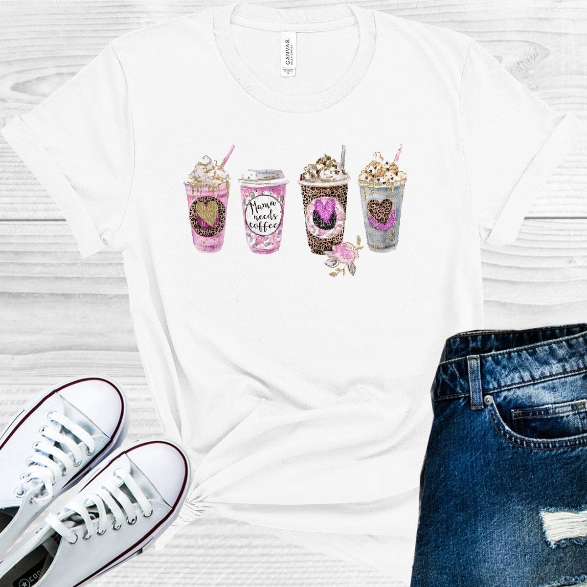 Mama Needs Coffee Graphic Tee product image 1