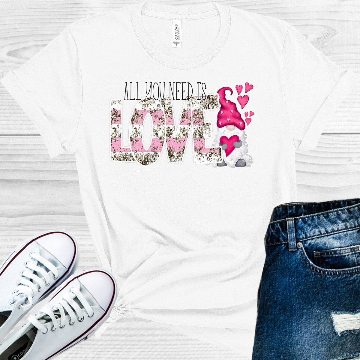All You Need is Love Graphic Tee product image 1