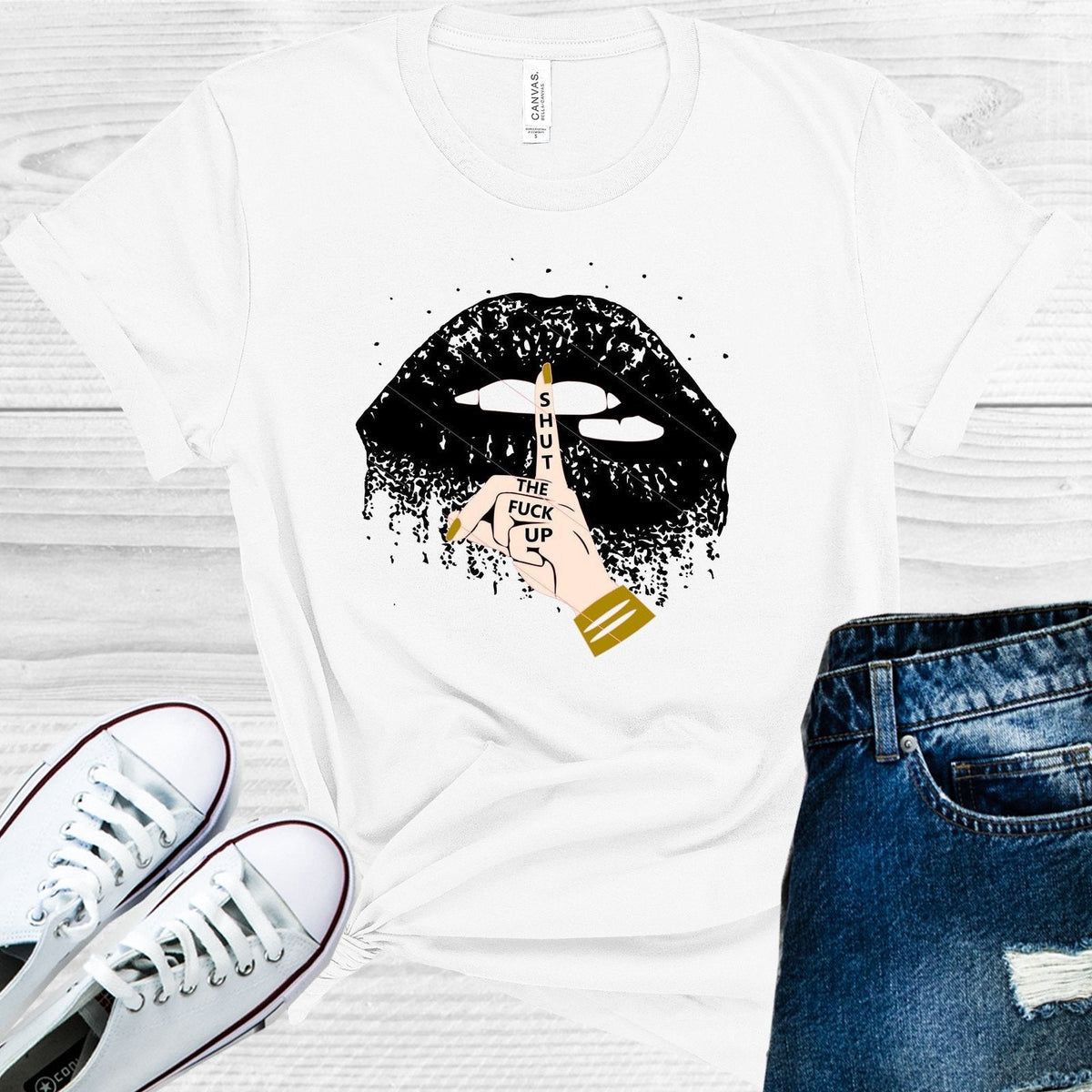 Shut the F*** Up Graphic Tee product image 1