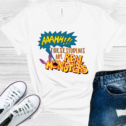 Aaahh These Students are Real Monsters Graphic Tee product image 1