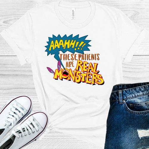 Aaahh These Patients are Real Monsters Graphic Tee product image 1