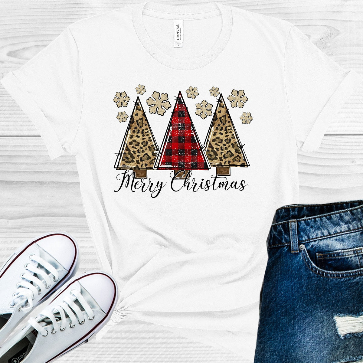 Merry Christmas Graphic Tee product image 1